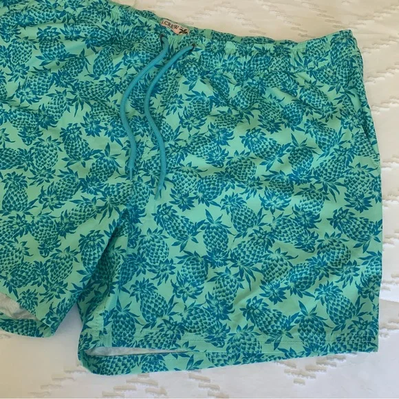 • [J. Crew] Tropical Board Shorts • - Picture 2 of 14